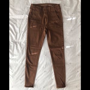 AMERICAN EAGLE HiRise Jegging Size 4 regular